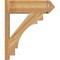 Ekena Millwork Merced Rough Sawn Arts and Crafts Outlooker, Western Red Cedar, 8"W x 24"D x 28"H OUT08X24X28MRC03RWR - alternate 3